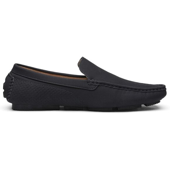 〽️Men\'s Black Bruno Marc  Penny Moccasins Comfortable Casual Dress Loafers main image 6
